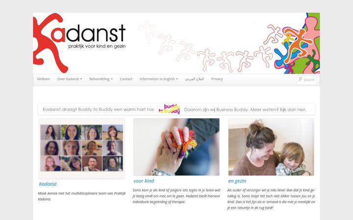 Screenshot of kadanst.nl