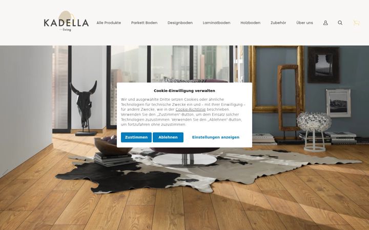 Screenshot of kadella-living.de