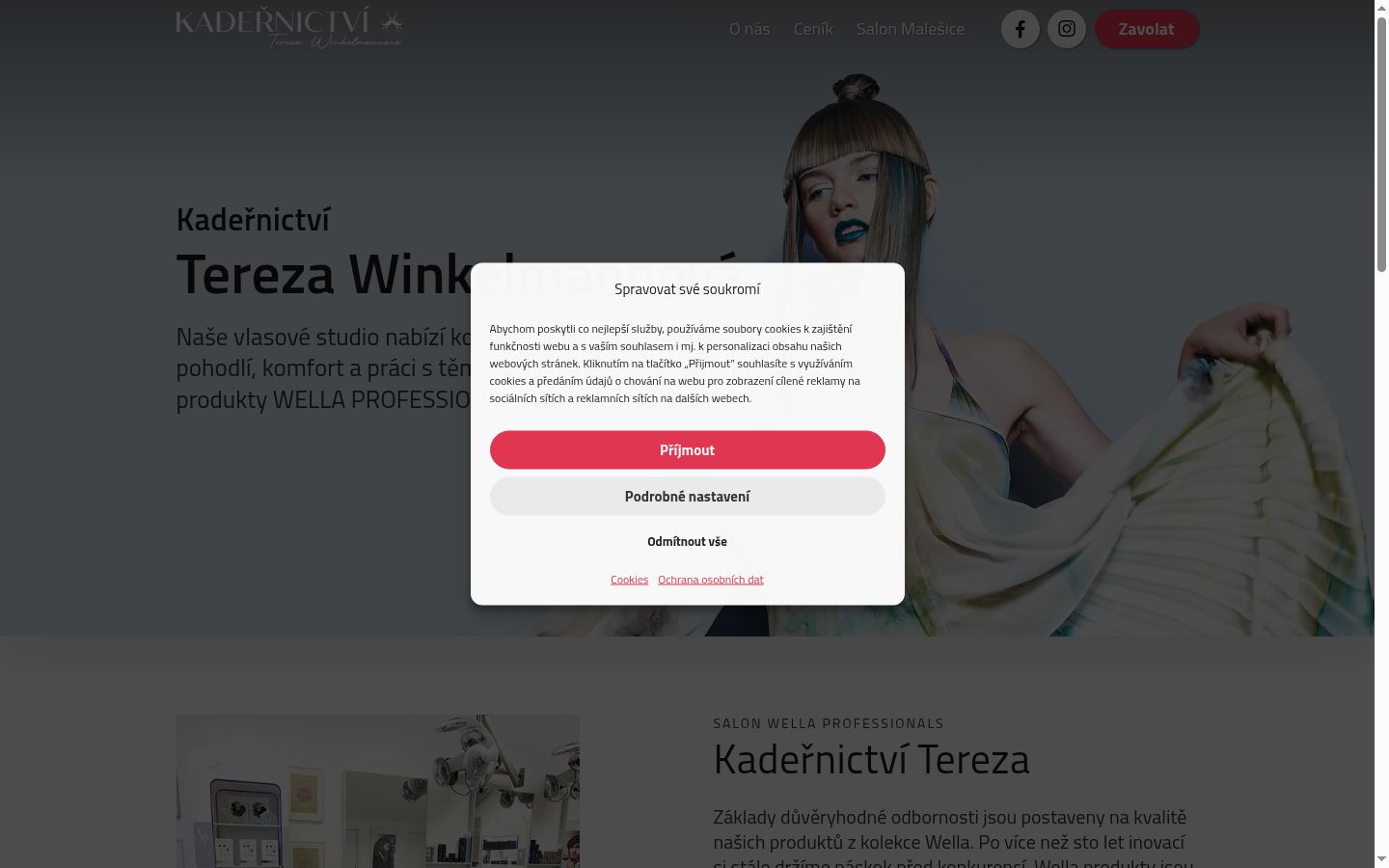 Snímka obrazovky banera súhlasu zobrazeného pred akoukoľvek interakciou