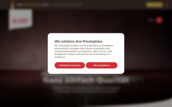 Screenshot of kadi.ch