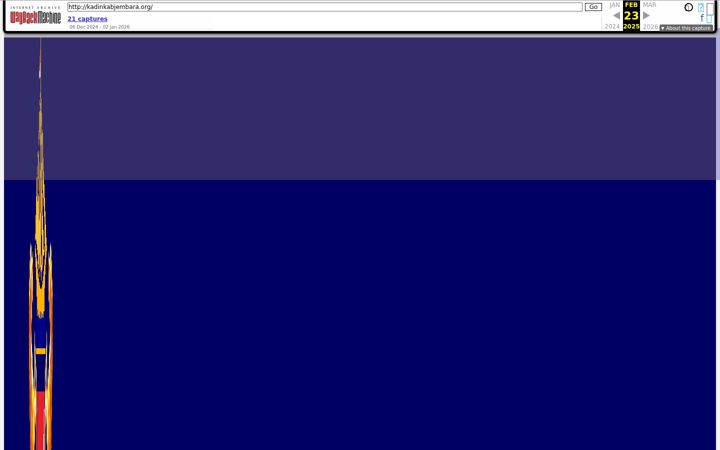 Screenshot of kadinkabjembara.org