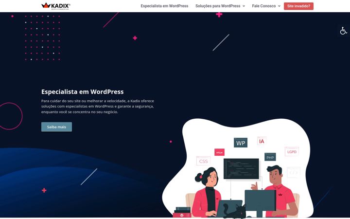 Screenshot of kadix.com.br