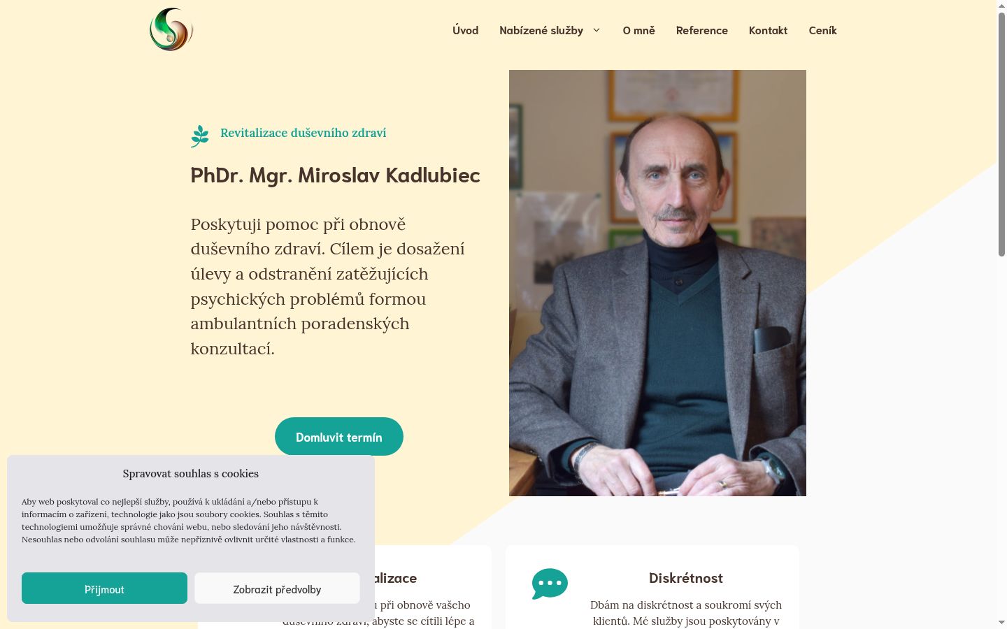 Ekraanipilt nõusolekubännerist, mida näidati enne mis tahes suhtlust