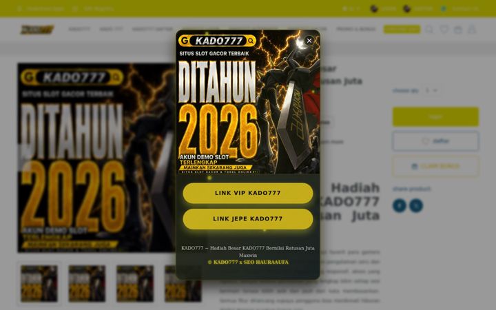Screenshot of kado777.net