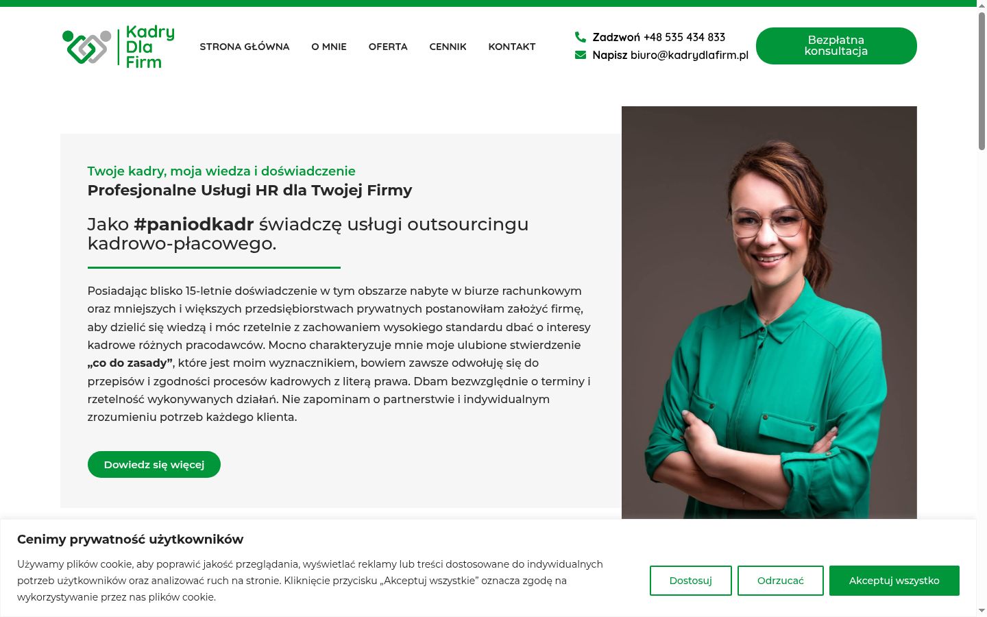 Kuvakaappaus suostumusbannerista, joka näytettiin ennen mitään vuorovaikutusta