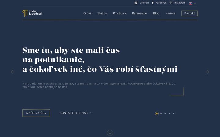 Screenshot of kaduc.sk