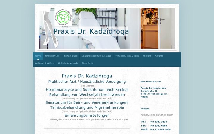Screenshot of kadzidroga.de