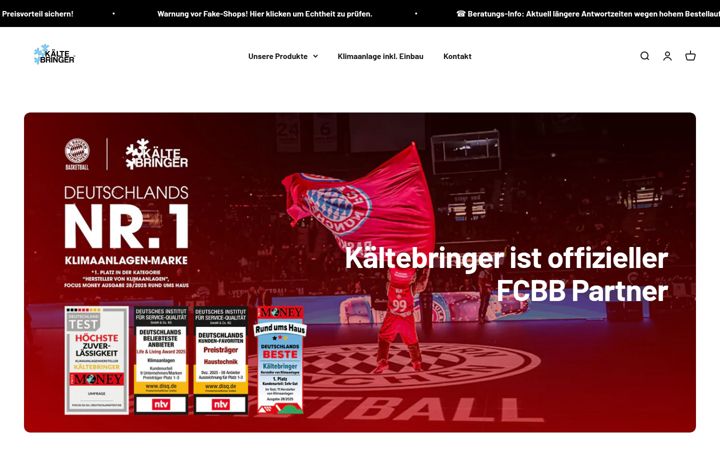Screenshot of kaeltebringer.de