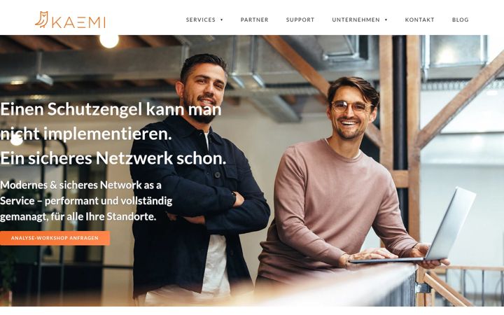 Screenshot of kaemi.website