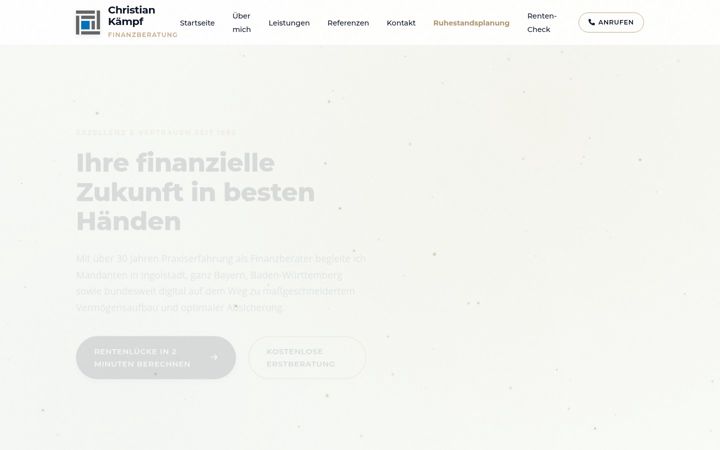 Screenshot of kaempf-finanz-ingolstadt.de