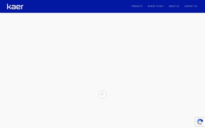 Screenshot of kaer.co.uk