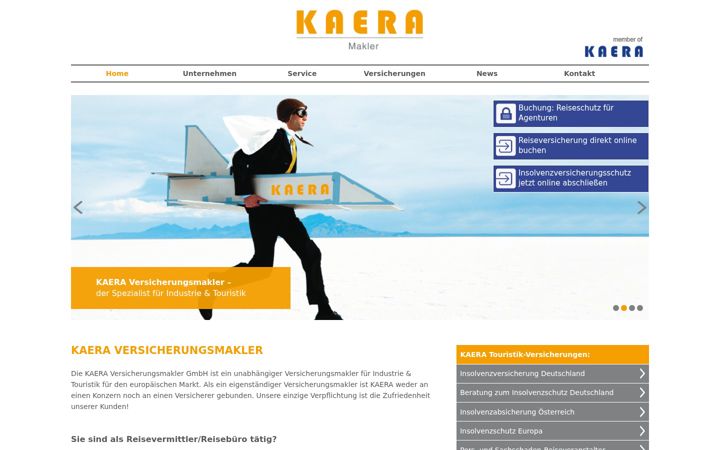 Screenshot of kaera-makler.de