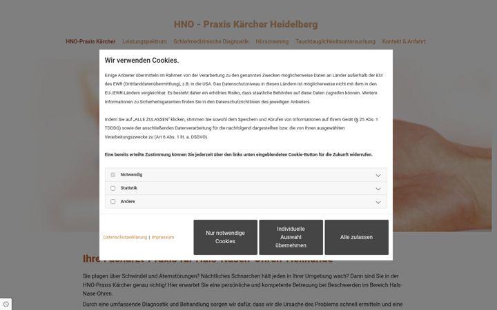 Screenshot of kaercherhnohd.de