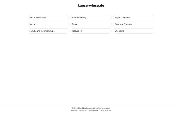 Screenshot of kaese-wiese.de