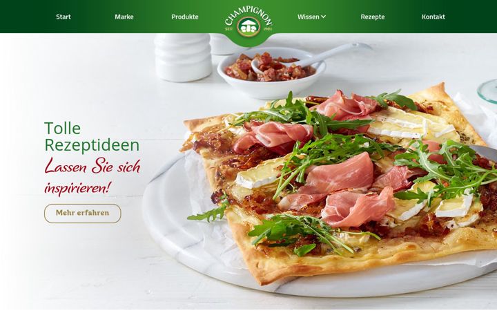 Screenshot of kaeserei-champignon.de