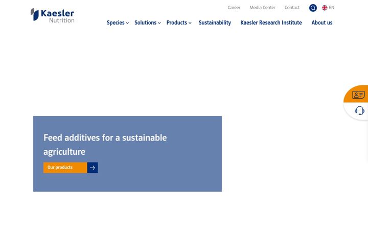 Screenshot of kaesler-nutrition.com