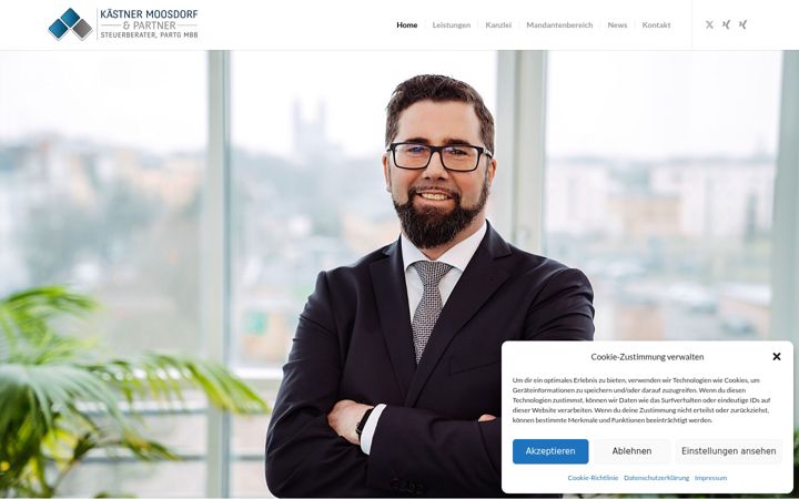 Screenshot of kaestner-moosdorf-partner.de