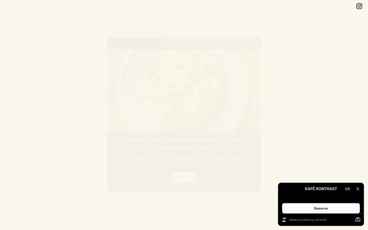 Screenshot of kafekontrast.com