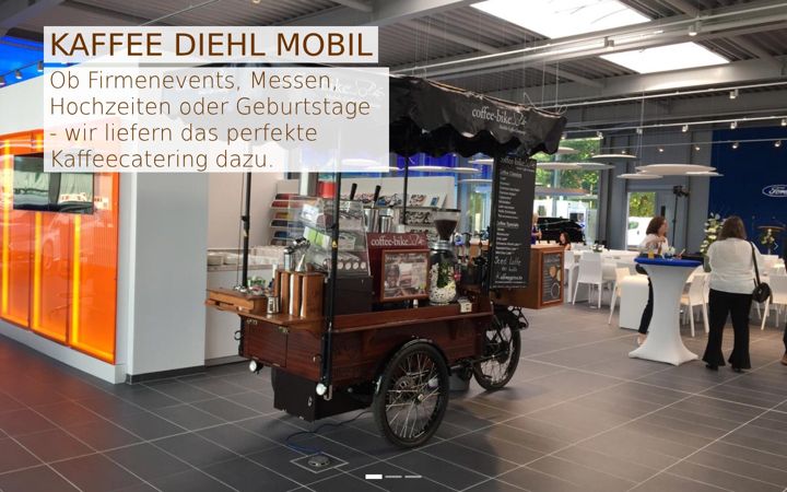 Screenshot of kaffee-diehl.de