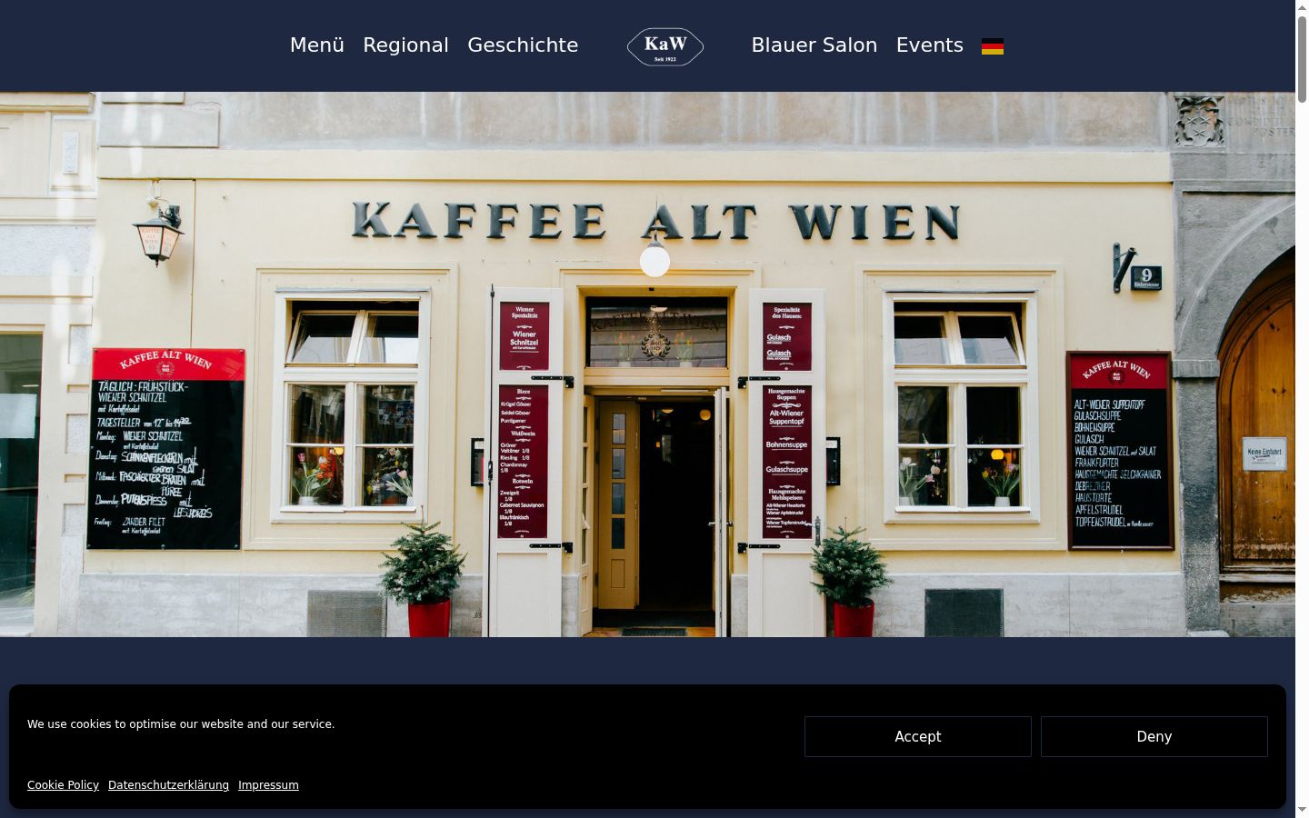Screenshot tal-banner tal-kunsens muri qabel kwalunkwe interazzjoni