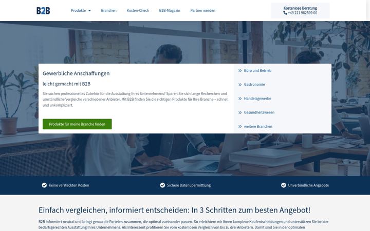 Screenshot of kaffeeautomat-angebotsvergleich.de