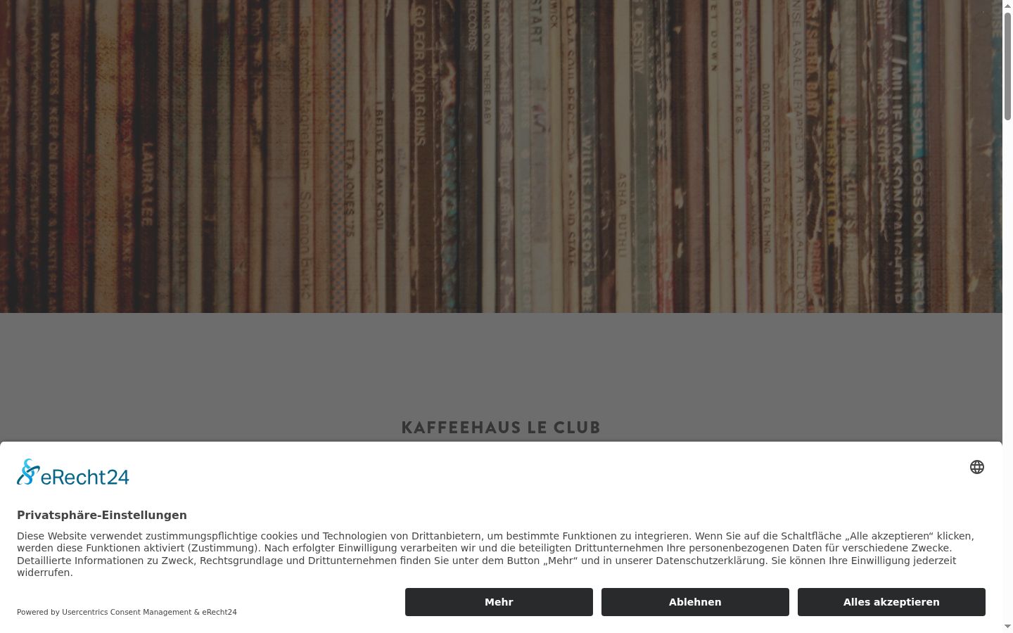 Screenshot tal-banner tal-kunsens muri qabel kwalunkwe interazzjoni