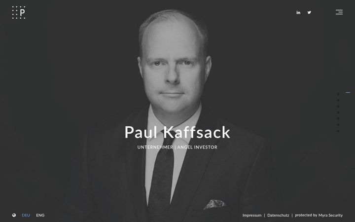 Screenshot of kaffsack.de