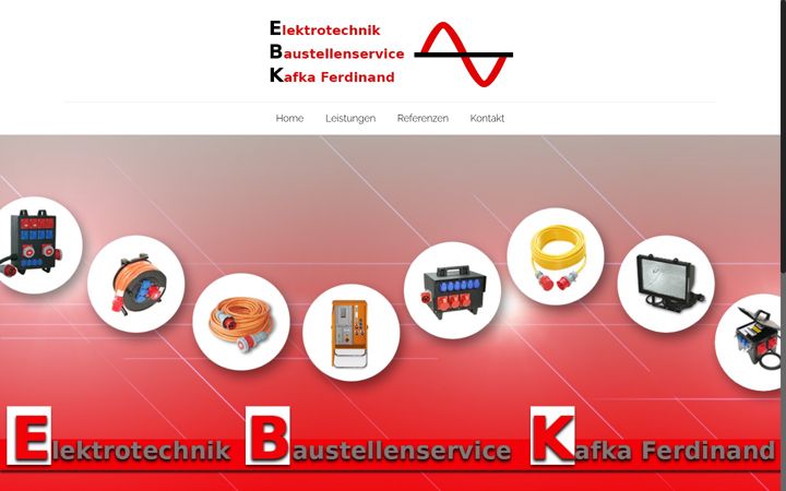 Skærmbillede af kafka.co.at