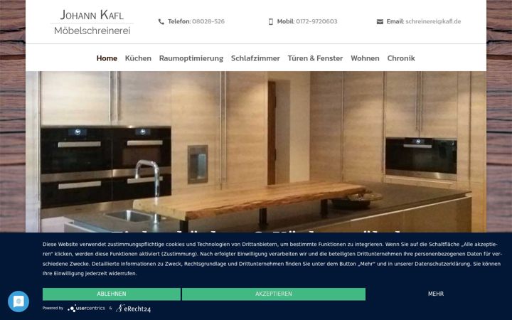 Screenshot of kafl.de