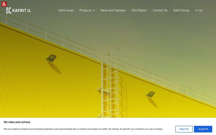 Screenshot of kafrit.com