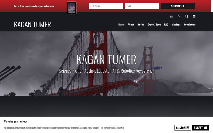 Screenshot of kagantumer.com