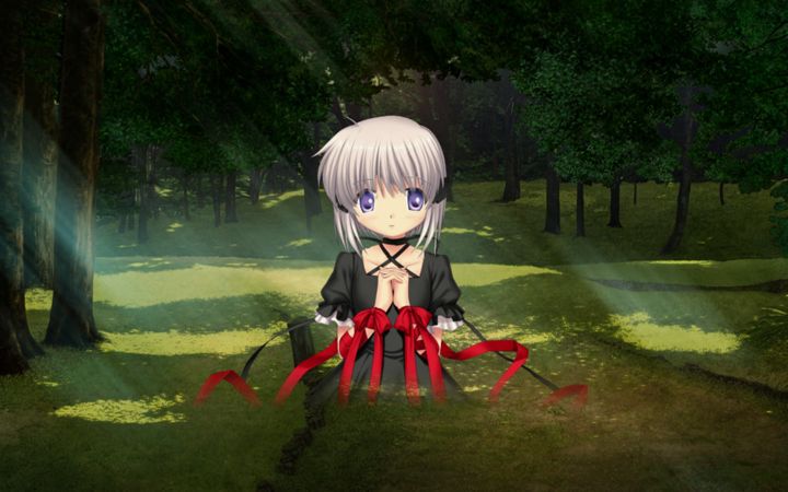 Screenshot of kagari.moe