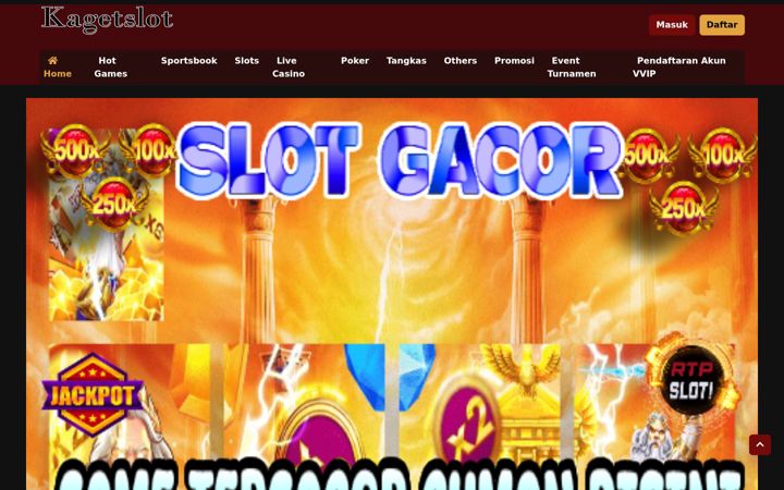Screenshot of kagetslot.org