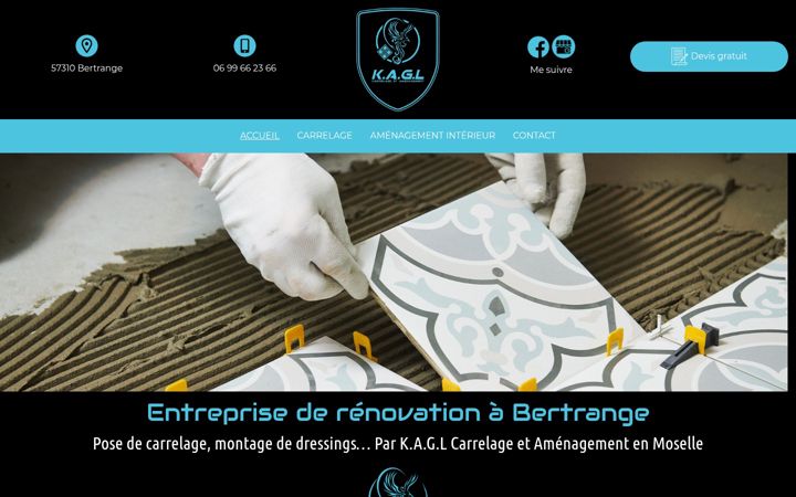 Screenshot of kagl-carrelage.fr