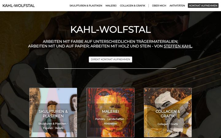 Screenshot of kahl-wolfstal.de