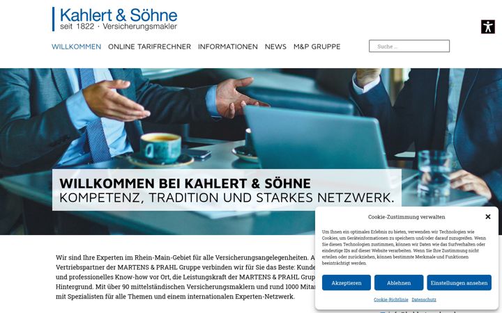 Screenshot of kahlert-soehne.de