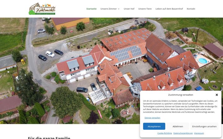 Screenshot of kahlsmuehle.de