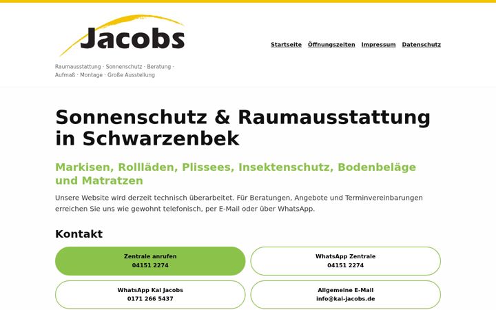 Screenshot of kai-jacobs.de