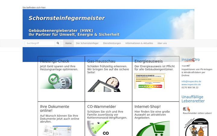 Screenshot of kai-steffensmeier.de