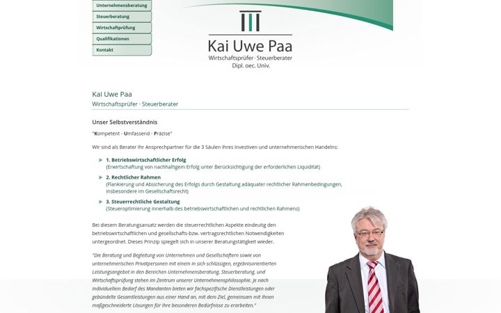 Screenshot of kai-uwe-paa.de