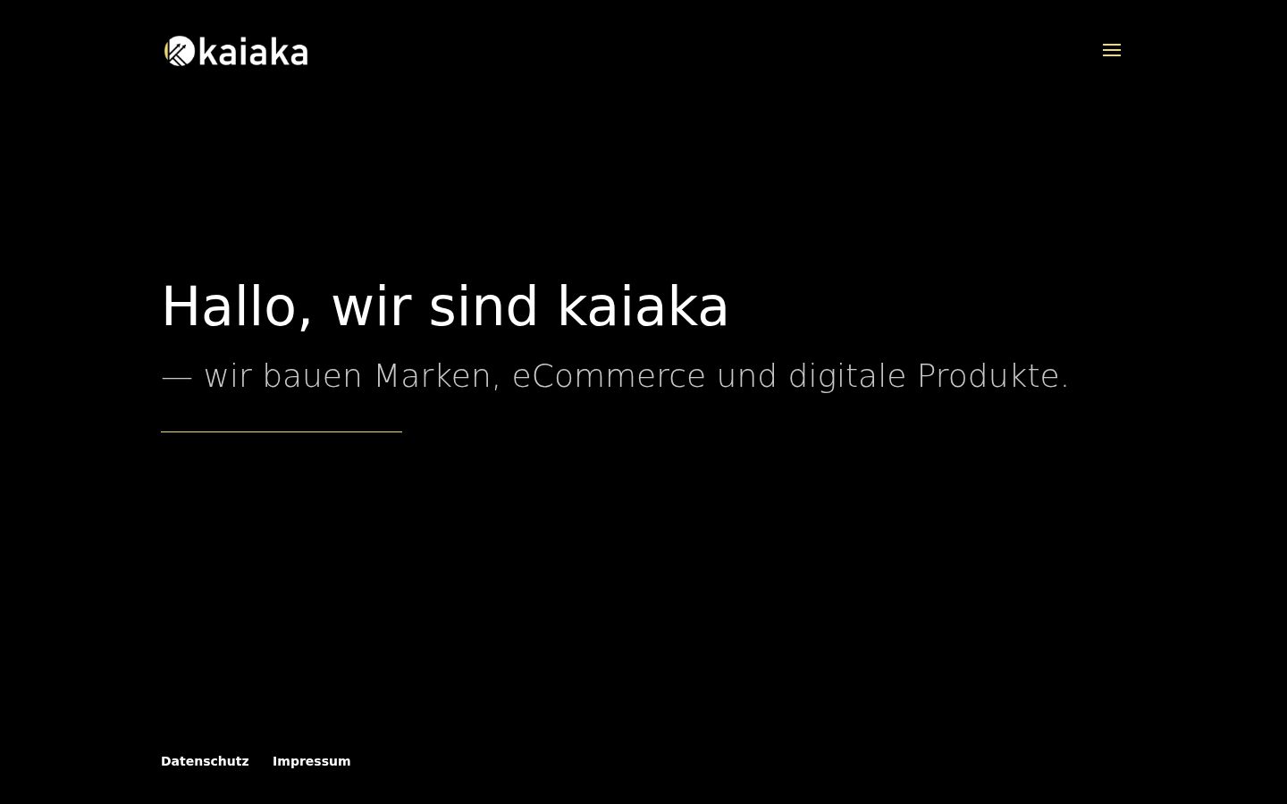 Screenshot des Einwilligungsbanners vor jeglicher Interaktion
