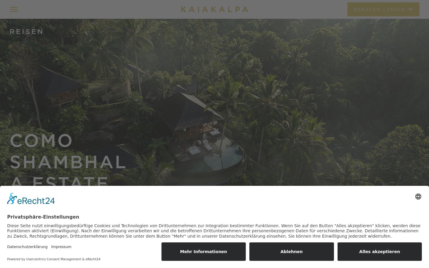 Screenshot tal-banner tal-kunsens muri qabel kwalunkwe interazzjoni