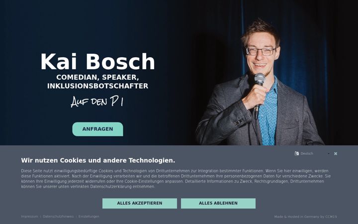 Screenshot of kaibosch.de