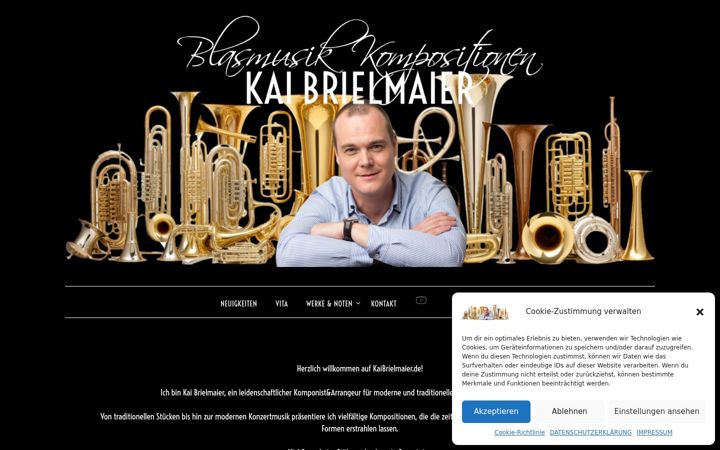 Screenshot of kaibrielmaier.de