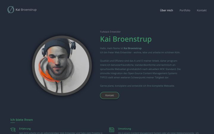Zrzut ekranu kaibroenstrup.com