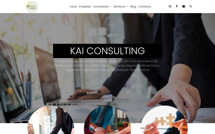 Screenshot of kaiconsulting.es