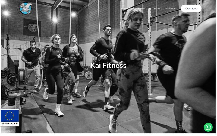 Screenshot of kaifitness.es