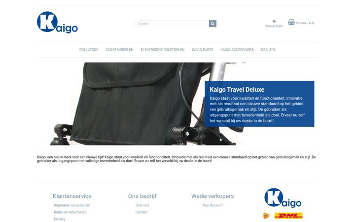 Screenshot of kaigo.nl