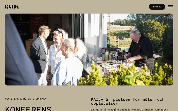 Screenshot of kaija.se