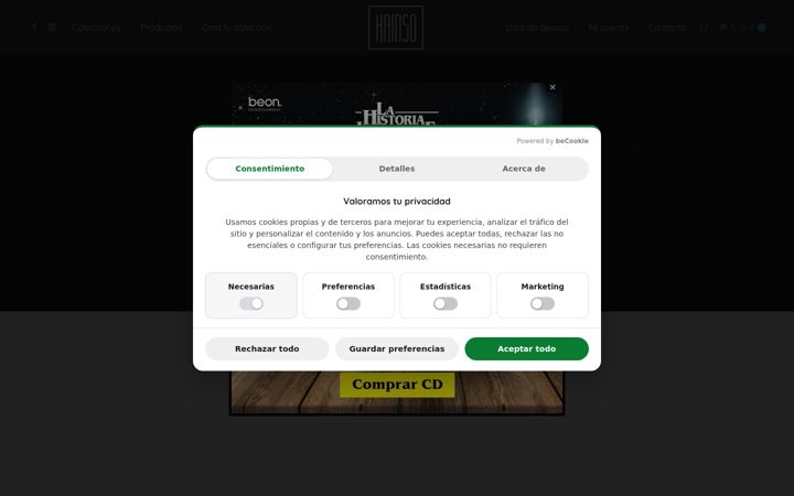 Screenshot of kainso.com
